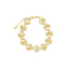 18K Gold Filled Beach Sea Shells Charm Bracelet