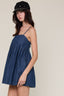 Denim Haze Mini Dress