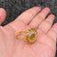 Shattered Shell 18K Gold Plated S.Steel Scallop Ring - FGS
