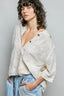 Petal Crest Crochet Top