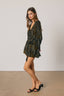 Floral Velvet Kimono Romper - Hallelu Clothing Boutique
