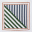 Geometric Stripe Square Scarf - Hallelu Clothing Boutique