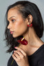 Goddess Beaded Fan Stud Earrings - Hallelu Clothing Boutique