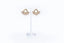 Goddess Beaded Fan Stud Earrings - Hallelu Clothing Boutique