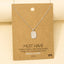 Gold Dipped Sun Rise Pendant Necklace - Hallelu Clothing Boutique