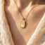 Gold Dipped Sun Rise Pendant Necklace - Hallelu Clothing Boutique