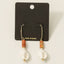 Gold Seashell Drop Earrings - Hallelu Clothing Boutique