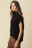 Grace Mock Neck Knit Sweater - Hallelu Clothing Boutique