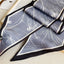 Grey Ribbon Head Scarf - Hallelu Clothing Boutique