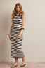 Harborline Crochet Midi Dress