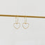 Hearts Bella Rey Gold Heart Hoop Earrings - Hallelu Clothing Boutique