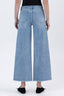 High Rise Ankle Wide Jeans