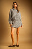 Houndstooth Cropped Jacket
