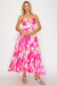 Peony Blossom Maxi Dress