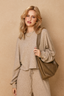 Shimmer Taupe Top