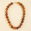 Irregular Marble Resin Beaded Necklace - Hallelu Clothing Boutique
