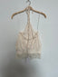 Ivory Lace Halter Top - Hallelu Clothing Boutique