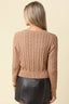Kassidy Cable Knit Cardigan - Hallelu Clothing Boutique