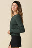 Kassidy Cable Knit Cardigan - Hallelu Clothing Boutique
