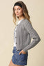 Kassidy Cable Knit Cardigan - Hallelu Clothing Boutique