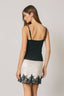 Lace Trim Detail Cami Top - Hallelu Clothing Boutique