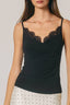 Lace Trim Detail Cami Top - Hallelu Clothing Boutique