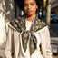 Leopard Print Square Scarf - Hallelu Clothing Boutique
