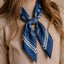 Light Paisley Design Square Bandana Scarf - Hallelu Clothing Boutique