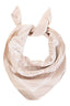 Light Paisley Design Square Bandana Scarf - Hallelu Clothing Boutique