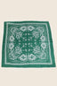Light Paisley Design Square Bandana Scarf - Hallelu Clothing Boutique
