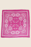 Light Paisley Design Square Bandana Scarf - Hallelu Clothing Boutique