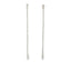 Long CZ Tennis Drop Earrings - Hallelu Clothing Boutique