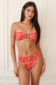 Lotus Bandeau Bikini Top