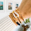 Madaket - Navy/Gold - Nautical Rope Bracelet - Hallelu Clothing Boutique