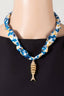 Metallic Pendant Knotted Bandana Necklace - Hallelu Clothing Boutique