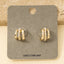 Mini Three Line Pearl Bead Hoop Earrings - Hallelu Clothing Boutique