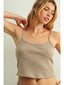 Mocha Waffle Tank - Hallelu Clothing Boutique
