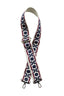Navy Geo Bag Strap - Hallelu Clothing Boutique