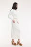 Ocean Pearl Midi Skirt