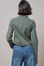 Olive Military Button Jacket - Hallelu Clothing Boutique