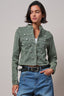 Olive Military Button Jacket - Hallelu Clothing Boutique