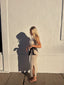 One Shoulder Scarf Maxi Dress - Hallelu Clothing Boutique