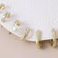 Pearl And Hammered Mini Hoop Earring Set - Hallelu Clothing Boutique