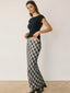 Plaid Chiffon Maxi Skirt - Hallelu Clothing Boutique