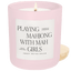 Playing Mahjong with Mah Girls 15 oz Soy Candle - Hallelu Clothing Boutique