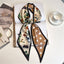 Polka Dot & Line Scarf - Hallelu Clothing Boutique