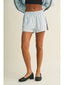 Polka Dot Side Stripe Shorts - Hallelu Clothing Boutique