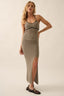 Portofino Knit Midi Dress - Hallelu Clothing Boutique
