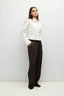 Princess Seam White Top - Hallelu Clothing Boutique