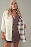 Reversible Corduroy Plaid Shacket - Hallelu Clothing Boutique